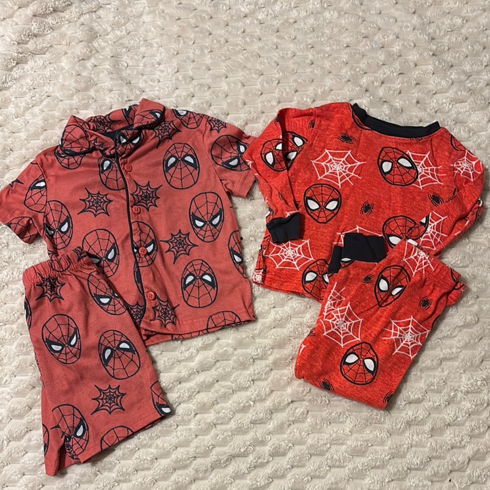 Spider-Man Themed Kids Pajama Bundle